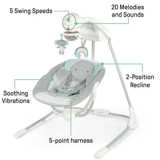 New Ingenuity InLighten Soothing Swing