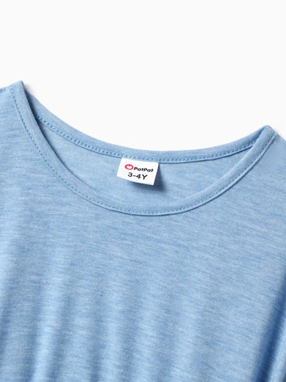 T-Shirt Dress: Blue 2 Years