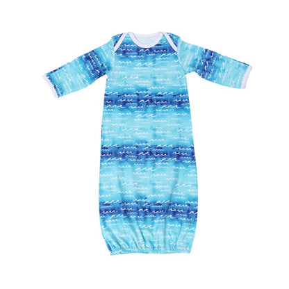 Nalu Bamboo Layette Gown: 3-6M