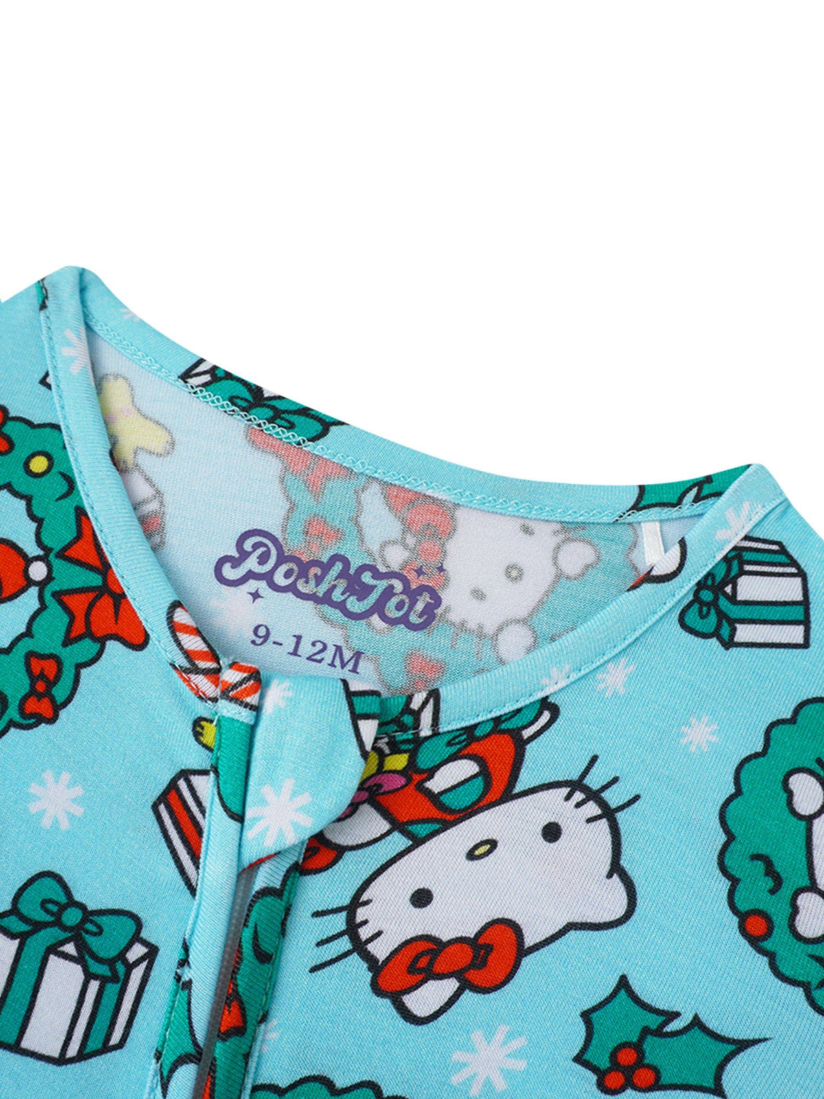 PoshTOT Hello Kitty Wreath Romper: 6-12M