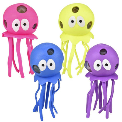 5.5" Squish & Stretch Beaded Octopus