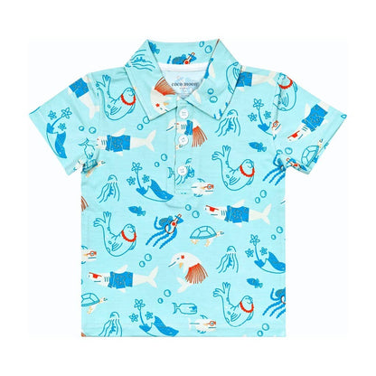 Reef Rascals Bamboo Polo Shirt: 3T
