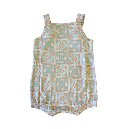 Blue Kuiki Knotted Overall: 18-24MO