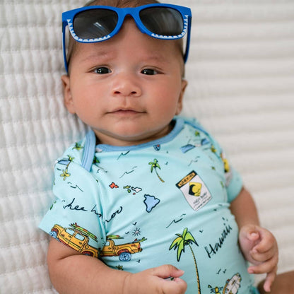 We Go Holoholo Bamboo Onesie: 6-12M