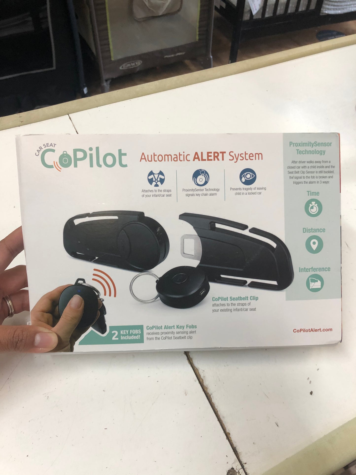 New Car Seat CoPilot Automatic Alert System