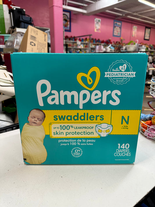 New Pampers Diapers , Size NB