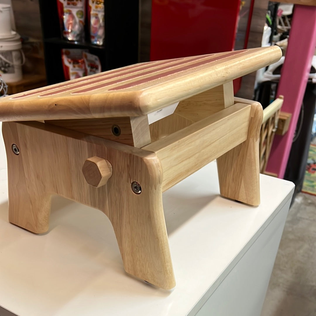 Wooden Adjustable Nursing Stool