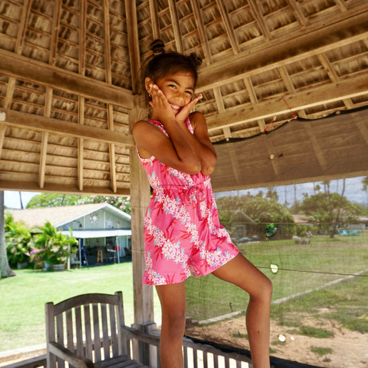Lei Hiwa Pink Elle Romper