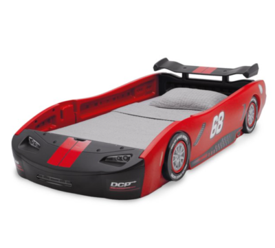 Turbo Race Car Twin Bed