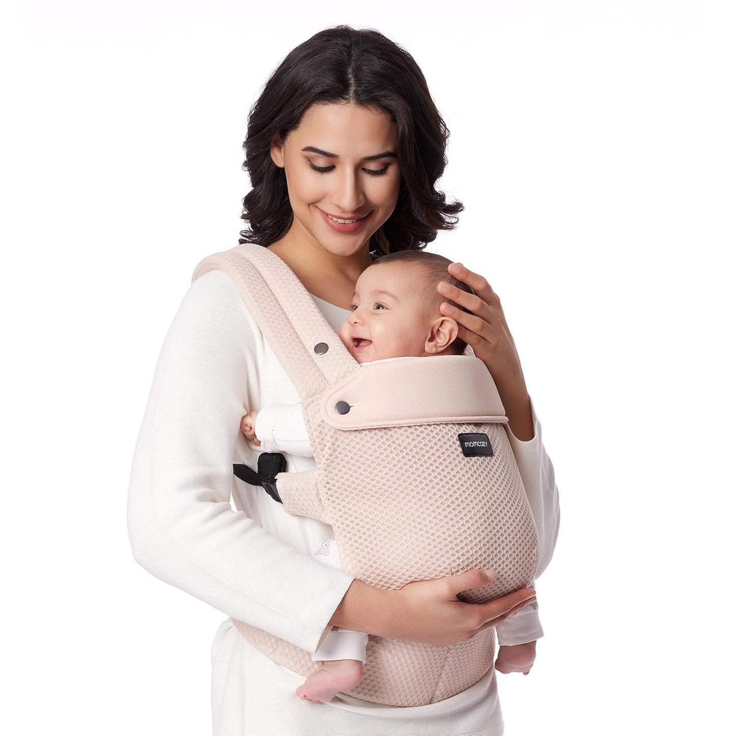 Momcozy Carrier, Mesh Rose Gold