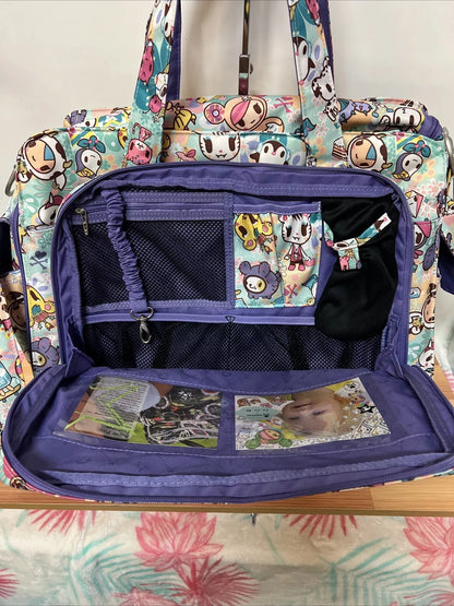 NEW Tokidoki JuJuBe Be Prepared Perky Toki Diaper Duffle Bag