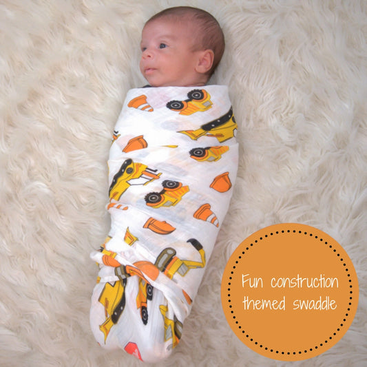 Lollybanks Muslin Swaddle Blanket, Construction