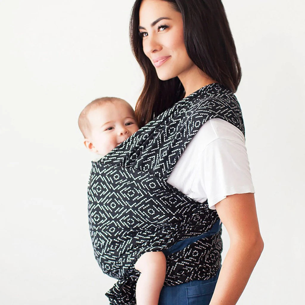 Moby Wrap Carrier, Black White