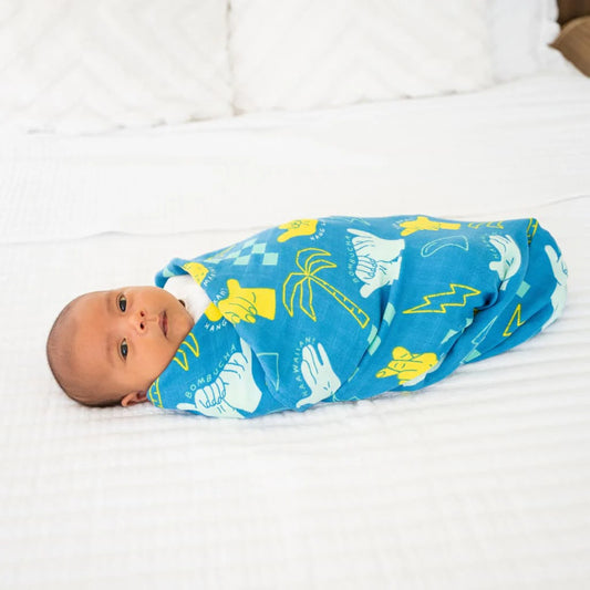 Coco Moon Swaddle Blanket, Shaka Code