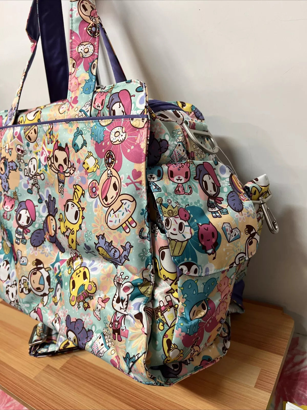 NEW Tokidoki JuJuBe Be Prepared Perky Toki Diaper Duffle Bag