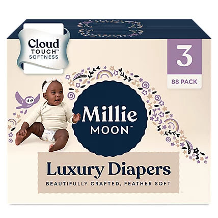 New Millie Moon Diapers, Size 3