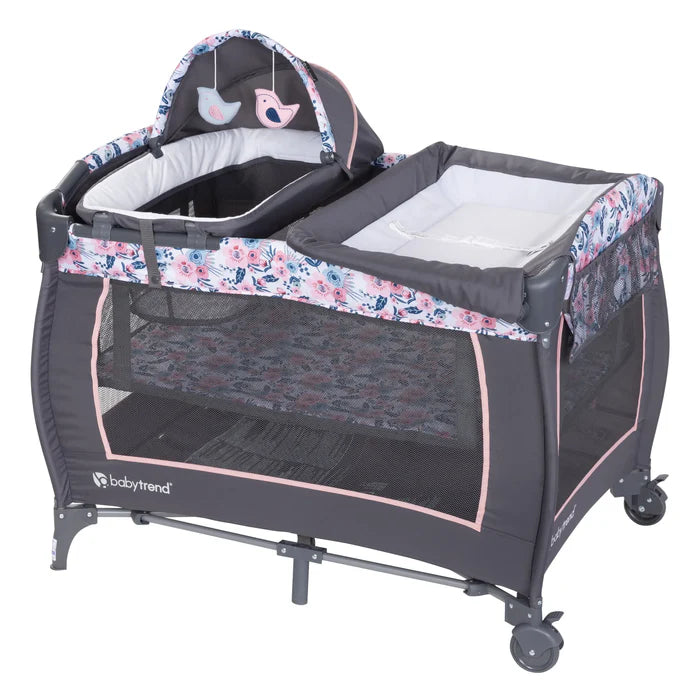 Baby Trend Playard, Floral