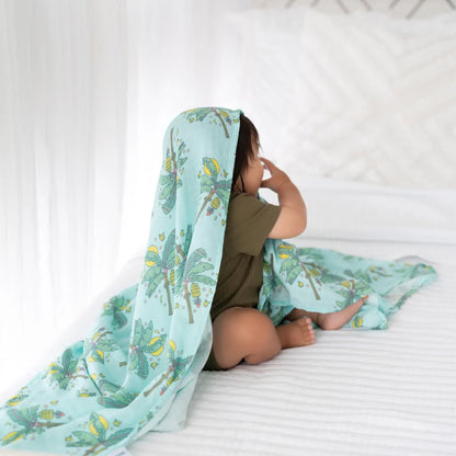 Coco Moon Swaddle Blanket, Banana Moon