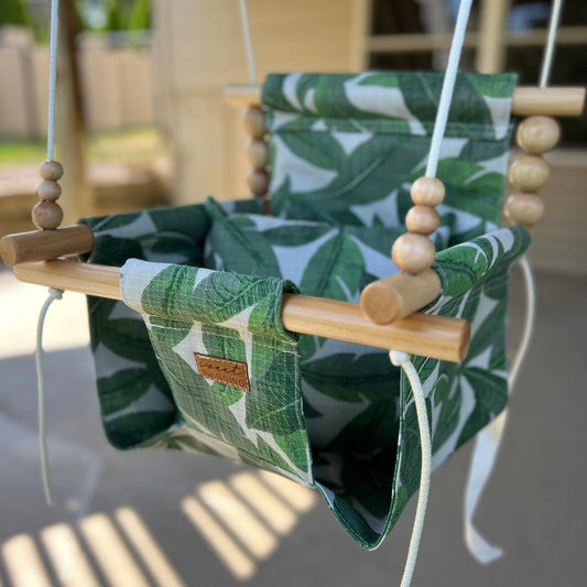 Sweet Swinging Outdoor Baby Swing