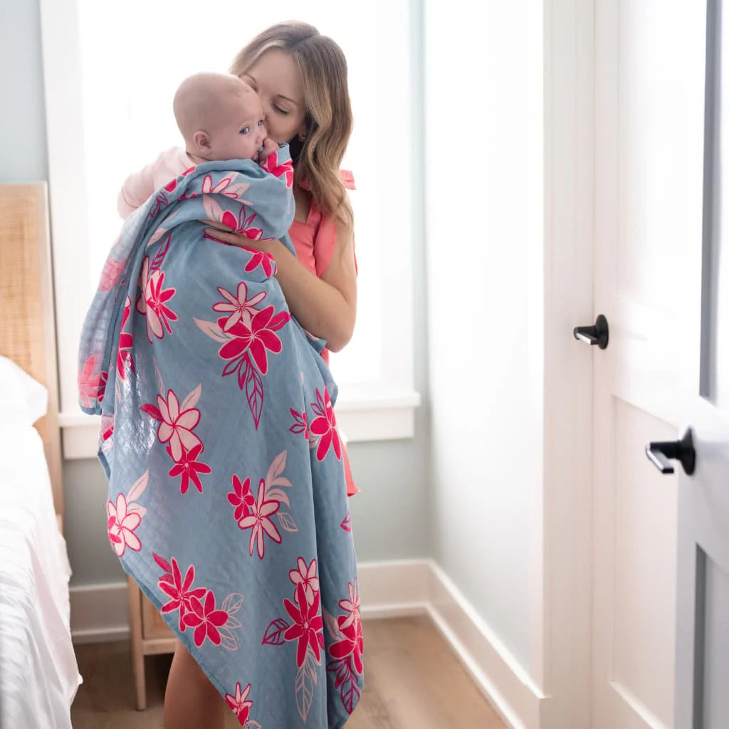 Coco Moon Swaddle Blanket, Tiare Breeze