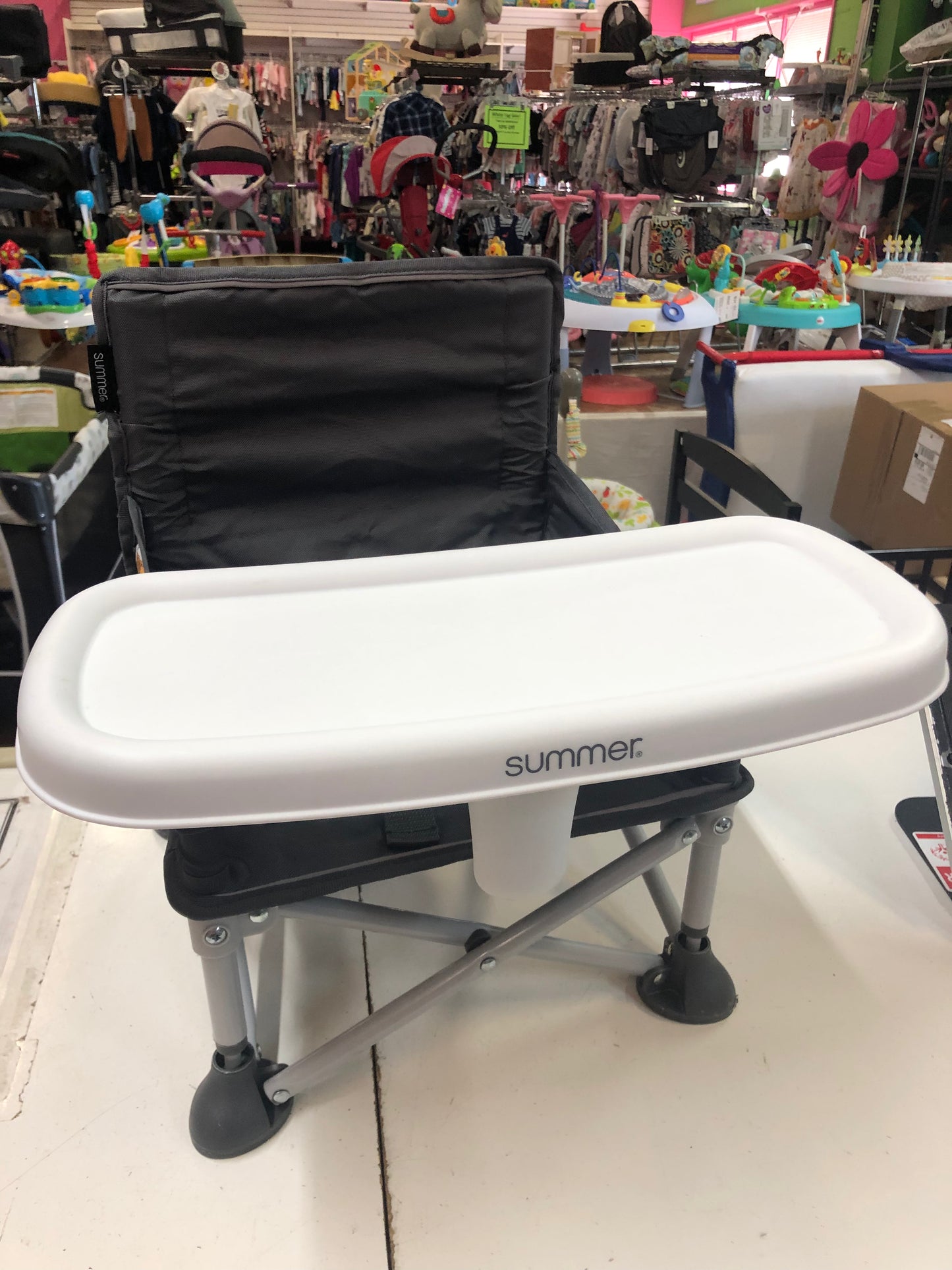 Summer Pop n Sit Portable Seat, Grey