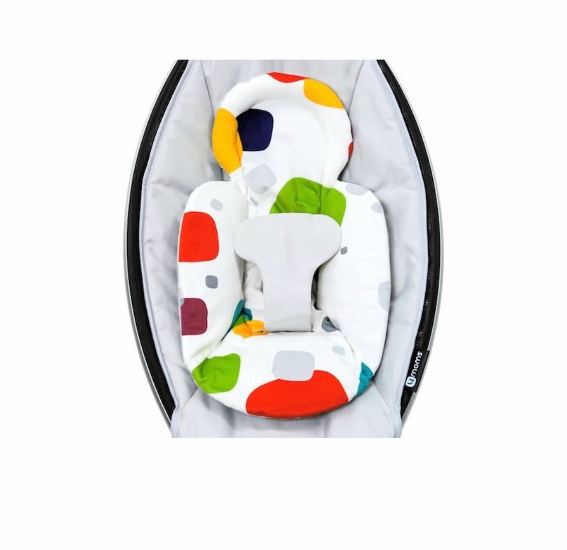 4moms Swing Infant Insert, Multi-Color Squares