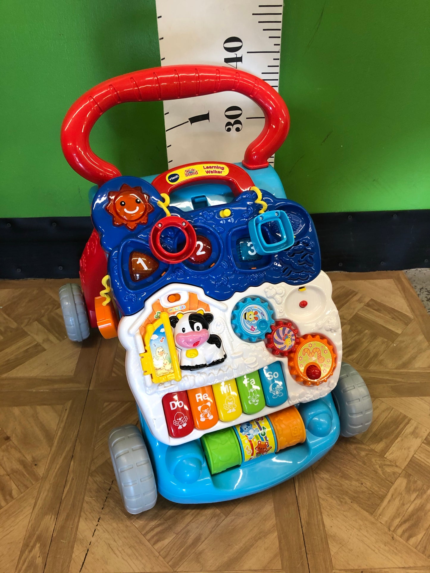 Vtech Sit to Stand Learning Walker, Blue