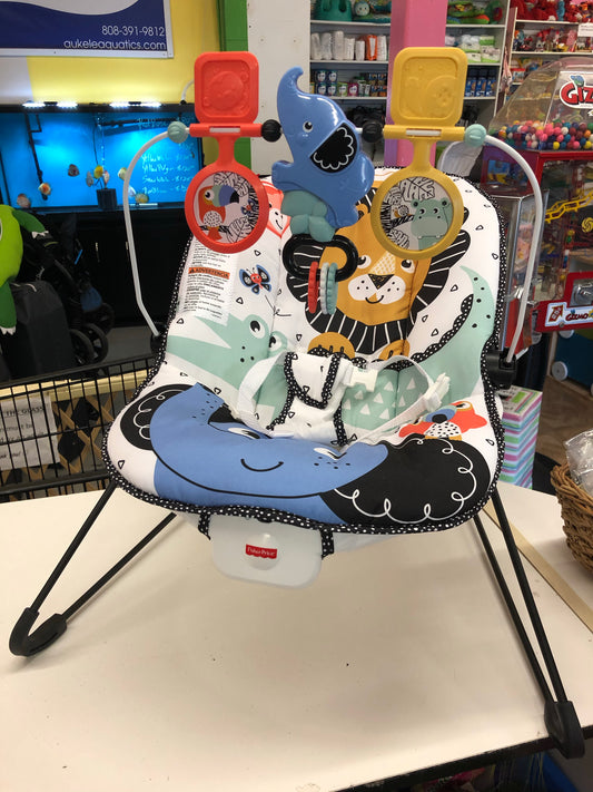 Fisher Price Bouncer, Blk/White