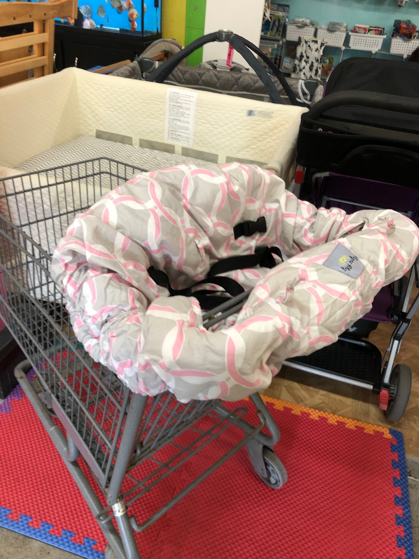 Itzy Ritzy High Chair & Shopping Cart Cover