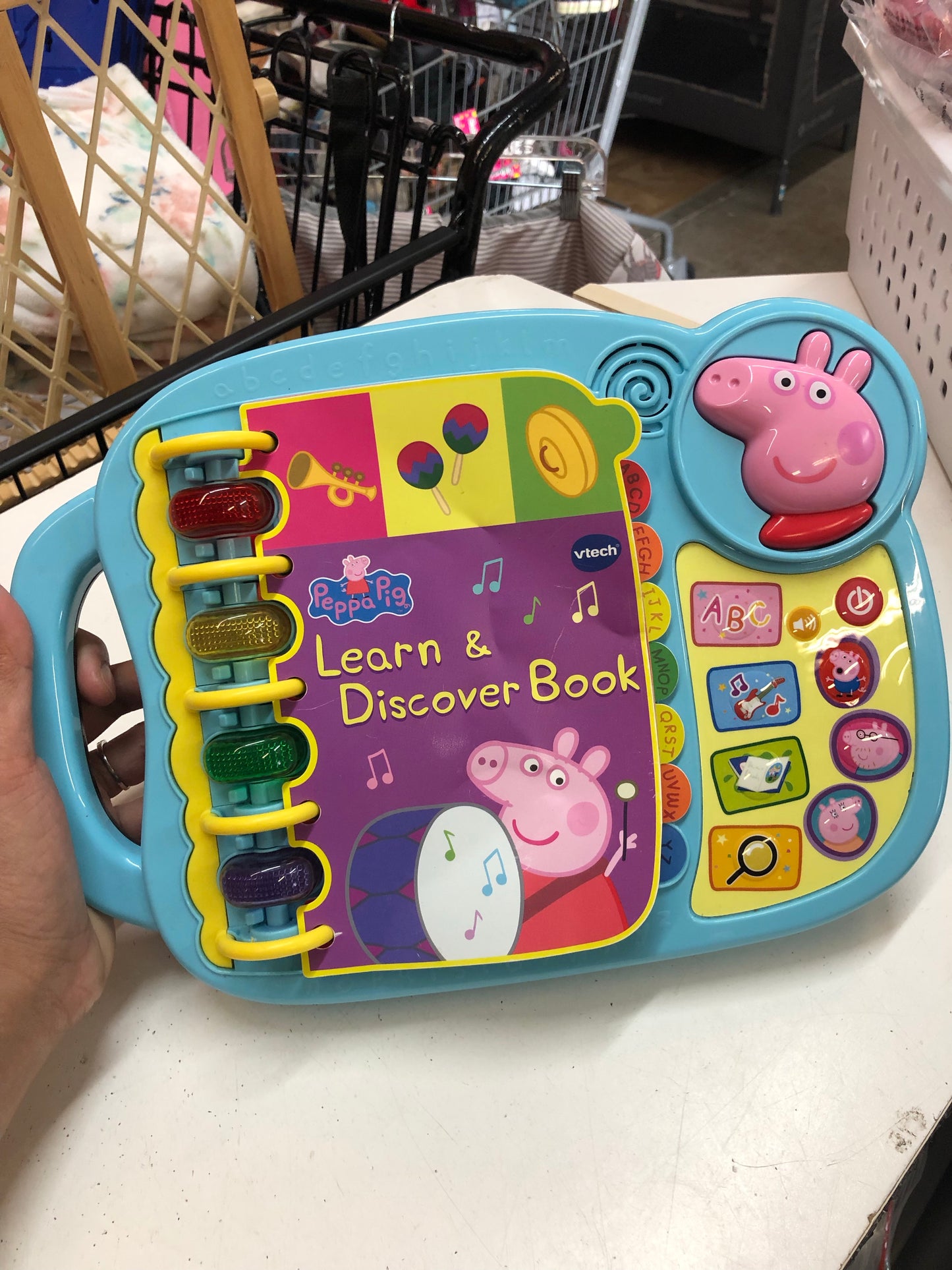 Vtech Peppa Pig Learn & Discover Book