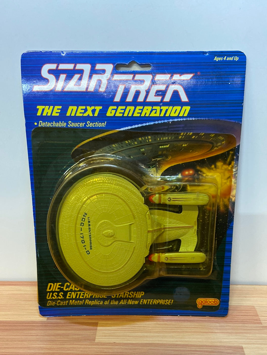 1988 Star Trek Die-Cast USS Enterprise Starship