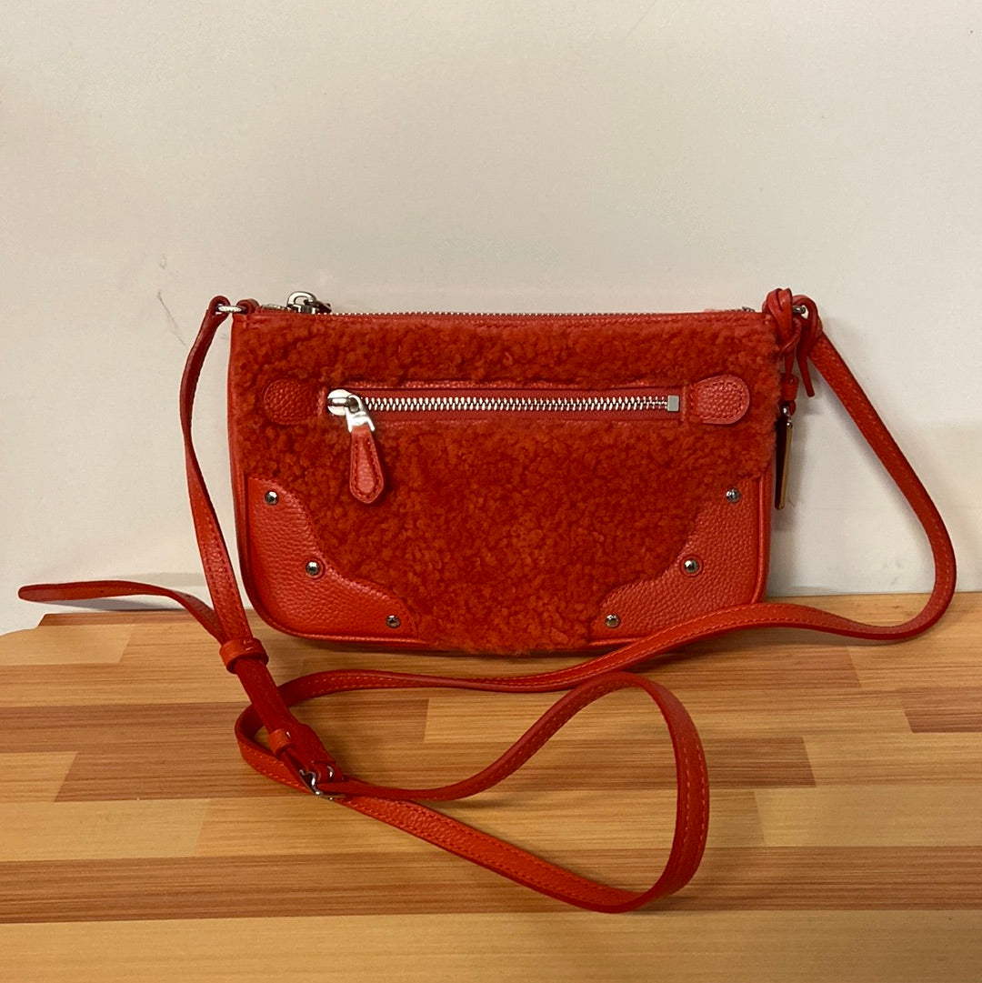 Coach Red/Orange Shoulder Bag