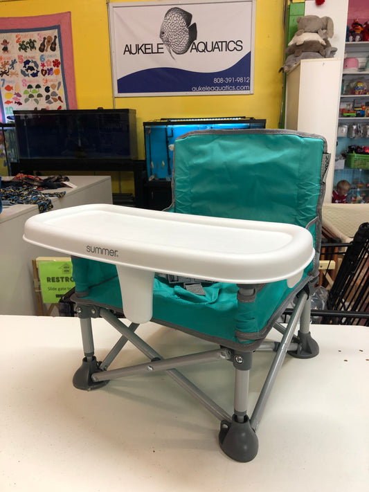 Summer Pop n Sit Booster Chair, Teal
